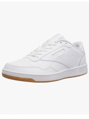 Reebok White Low-Top Sneaker with Black Insole